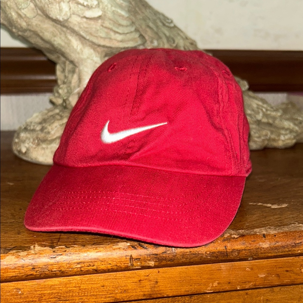 Nike Red Baseball Cap; infant